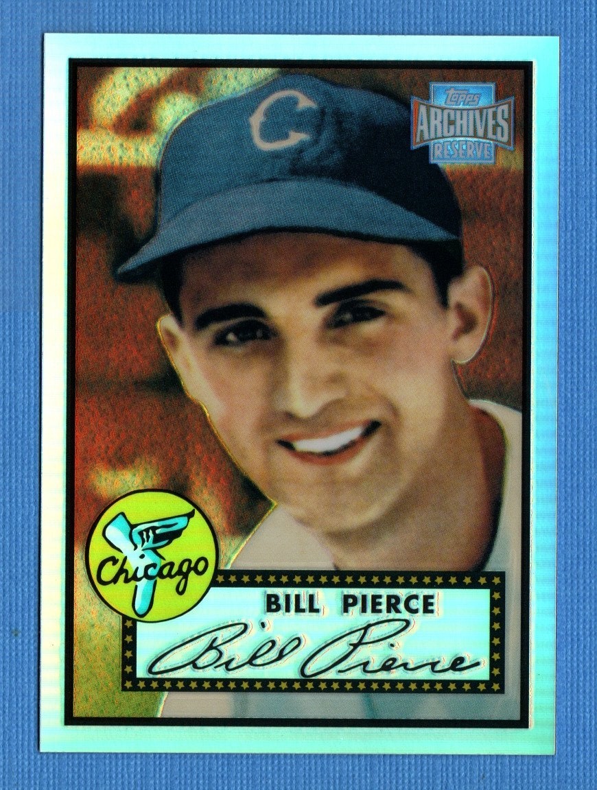 2001 Topps Archives Reserve #53 Billy Pierce White Sox 1952