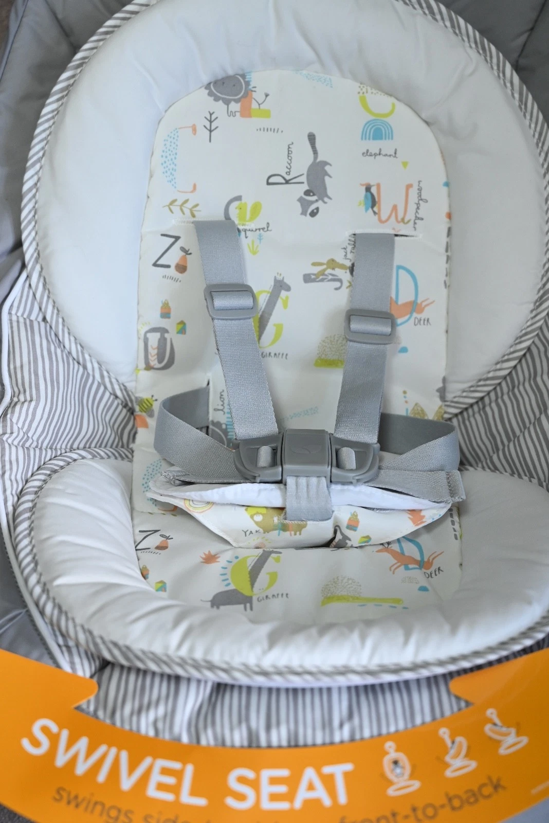 New Joie REPLACEMENT Serina Swivel Rocker Baby Swing -Seat Pad / Cover + Insert