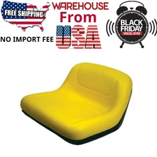 Lawn Tractor Seat Mid Back Yellow