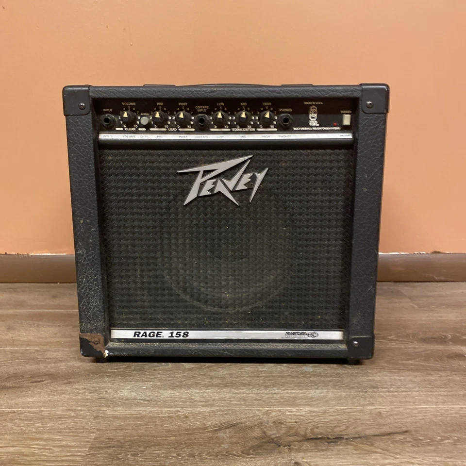 ￼ Guitar Set Comes With Guitar CaseGuitar Amp, Bass Amp, A Radioshack Tuner/more - Image 3 of 4