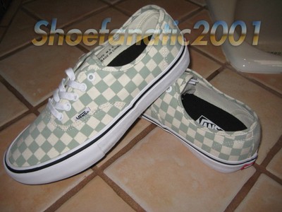 vans desert sage checkerboard