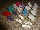 Vintage Barbie Doll Size - Lot of 16 Pair - Heels Shoes Korea/China/Taiwan Misc