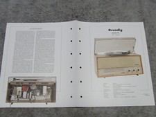 Schaltplan f&uuml;r R&ouml;hrenradio Radio Grundig 3030Ph von 1963 Rundfunkmuseum