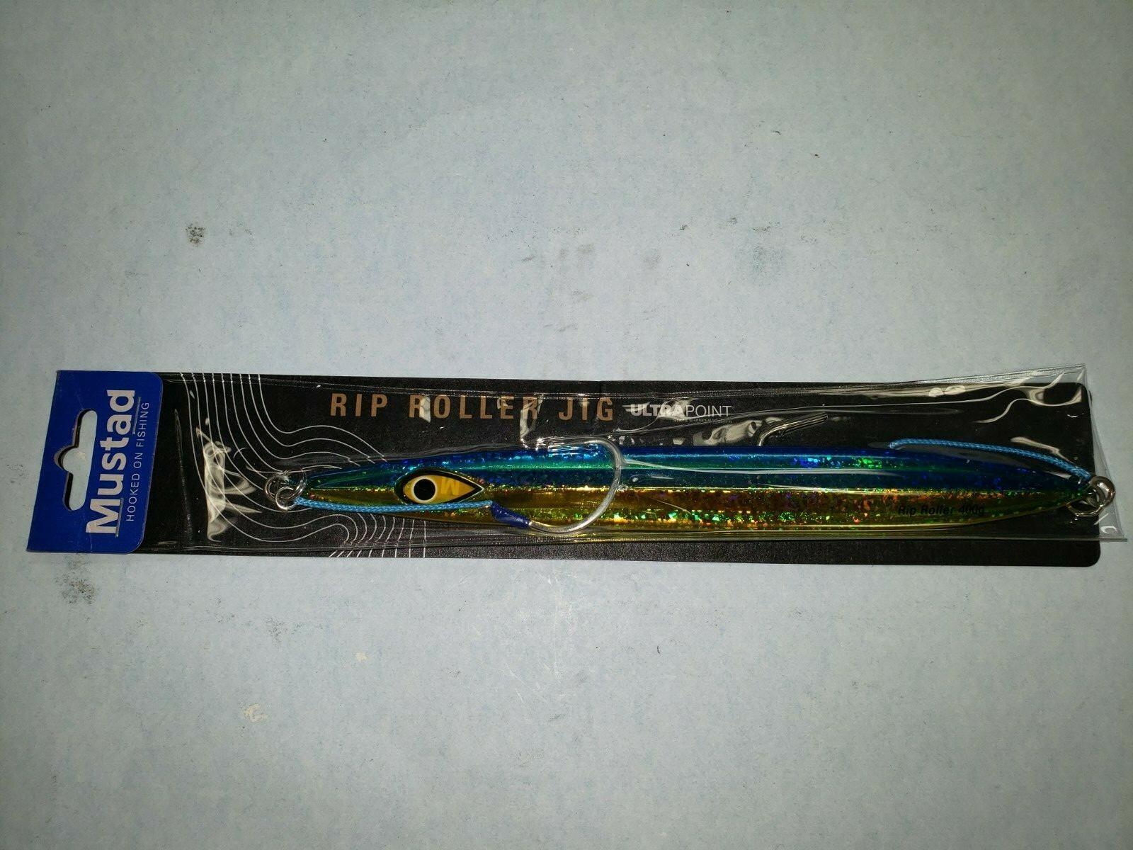 Mustad Jig Slow Fall Rip Roller Glitter - Esche Artificiali Per Pesca In Profondità - 6