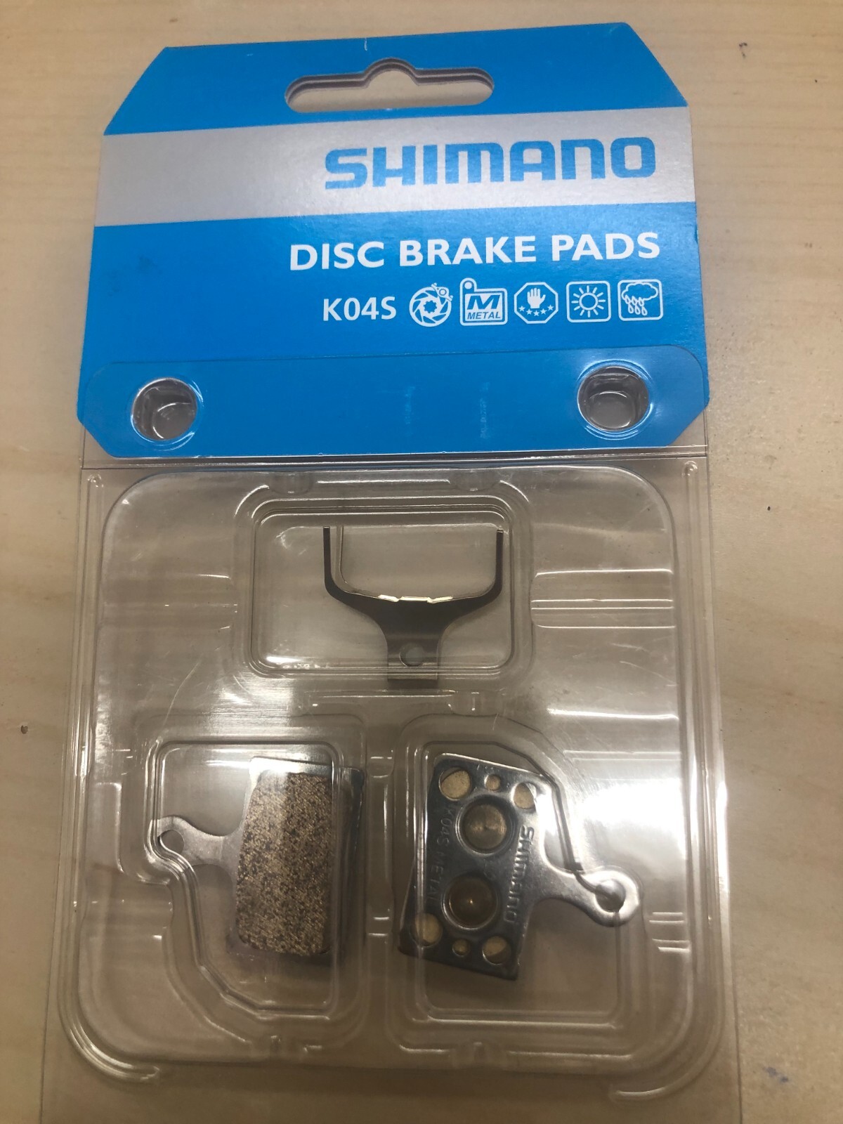 Shimano+K04S+Disc+Brake+Pads++Silver+28E2808EY8N39802029 for sale