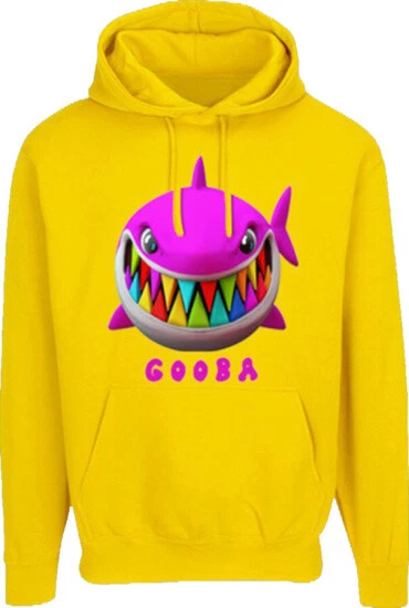 TEKASHI 6IX9INE GOOBA Hoodie Sweatshirt Yellow Size XL