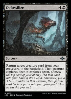 MTG Magic the Gathering Defossilize (103/491) The Lost Caverns of Ixalan LP