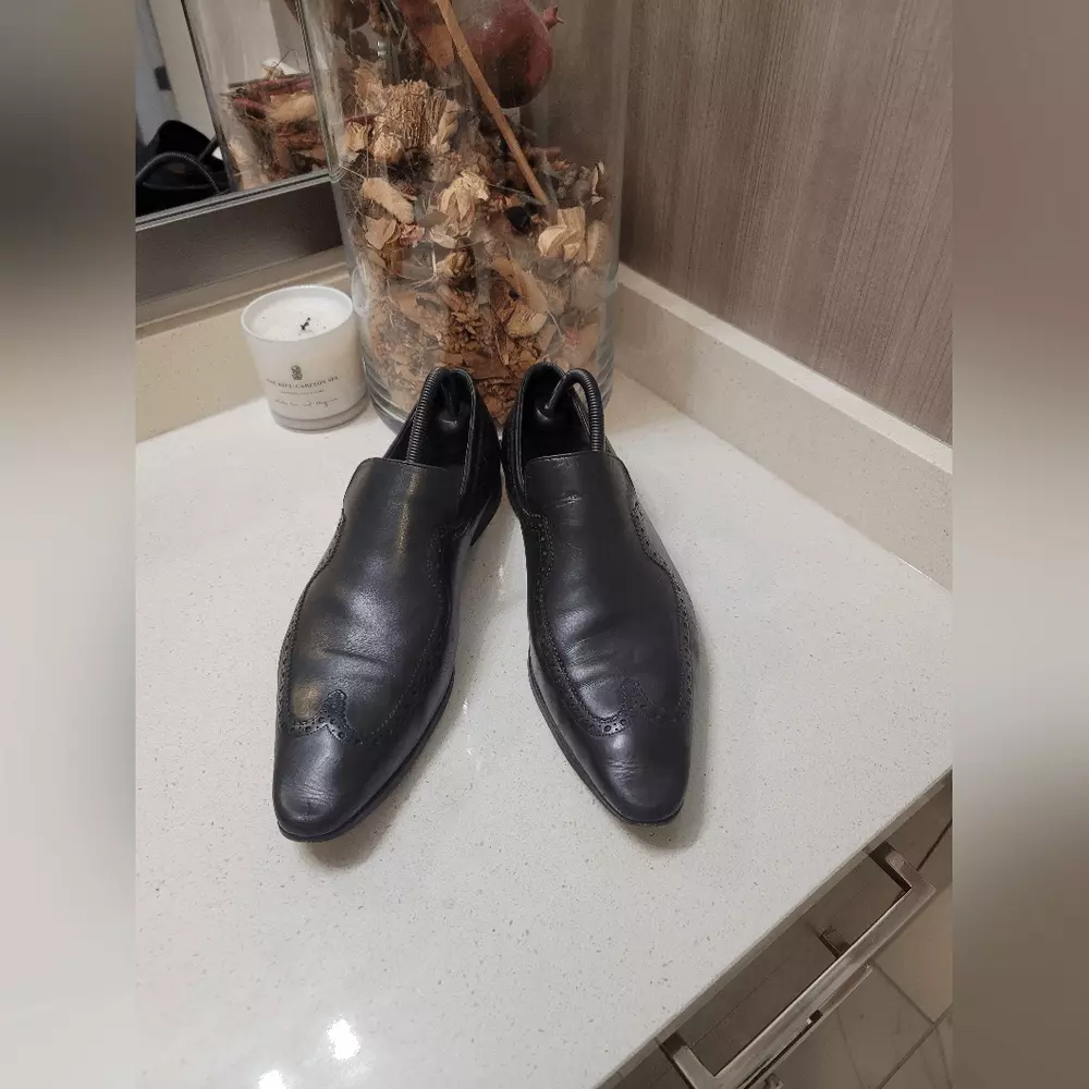 Chaussures habillées homme GUCCI ITALY bout ailé Oxford pointure 9 D