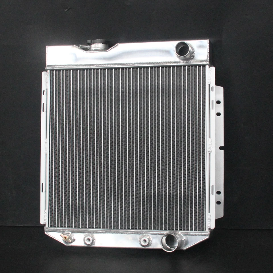 Radiador de 3 filas para Ford Falcon Mustang Mercury Comet 4,3 L 4,7 L V8 1963-1966 AT MT Foto 4 de 4