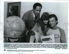 1988 Press Photo Actors in Scene from "Daddy Can't Read" on ABC-TV - syp35798