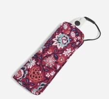 Vera Bradley Curling & Flat Iron Cover in Bloom Berry NWT Travel Make Up