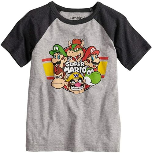 Super Mario Bros Graphic Tee Shirt New - Picture 1 of 1