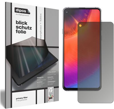 Samsung Galaxy A9 Pro (2019) Blickschutzfolie matt Schutzfolie Folie Display