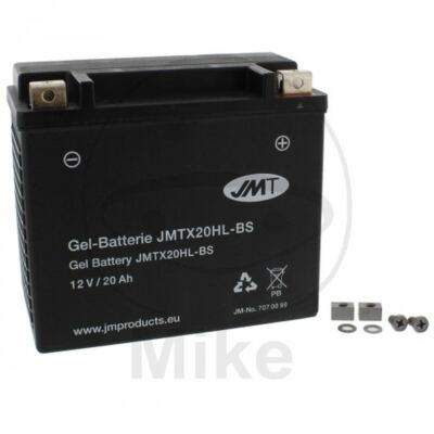 BATTERIA YTX20HL-BS GEL JMT PRECARICATA H-D 1450 FXSTB Night Train 2000-2002