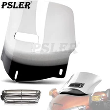 23.6" Windscreen Windshield With Air Vented For Honda Goldwing GL1800 01-17 