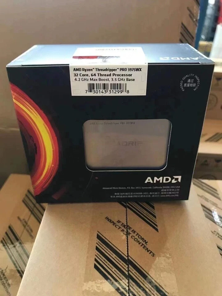 AMD Ryzen Threadripper Pro 3955WX CPU 3.9Ghz 16 Core Interface SWRX8 Brand New - Image 3 of 4