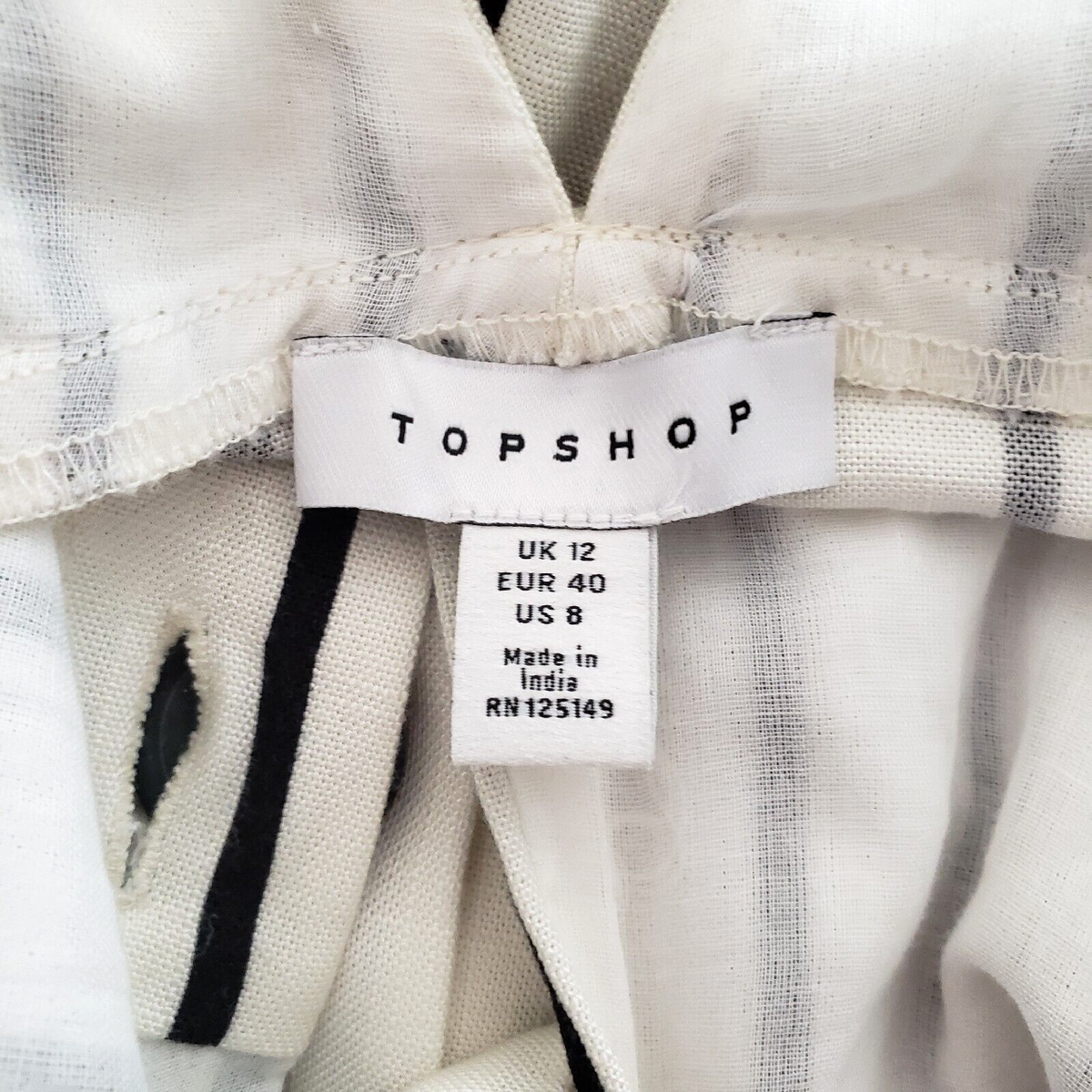 black and white midi dress topshop Topshop Black and white comic style Knit Bodycon Midi Dress Size US 2 UK 6  NWT