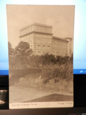 20104) FIUGGI SOURCE LARGE HOTEL SALUS TRAVELLED 1914 VERY NICE