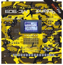 Roland MC-909 Skin | Giallo Mimetico | Decalcomania Protettiva | Pelli StyleFlip