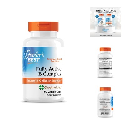 Fully Active B Complex Supports Energy Nervous System Optimal Health Positive...
