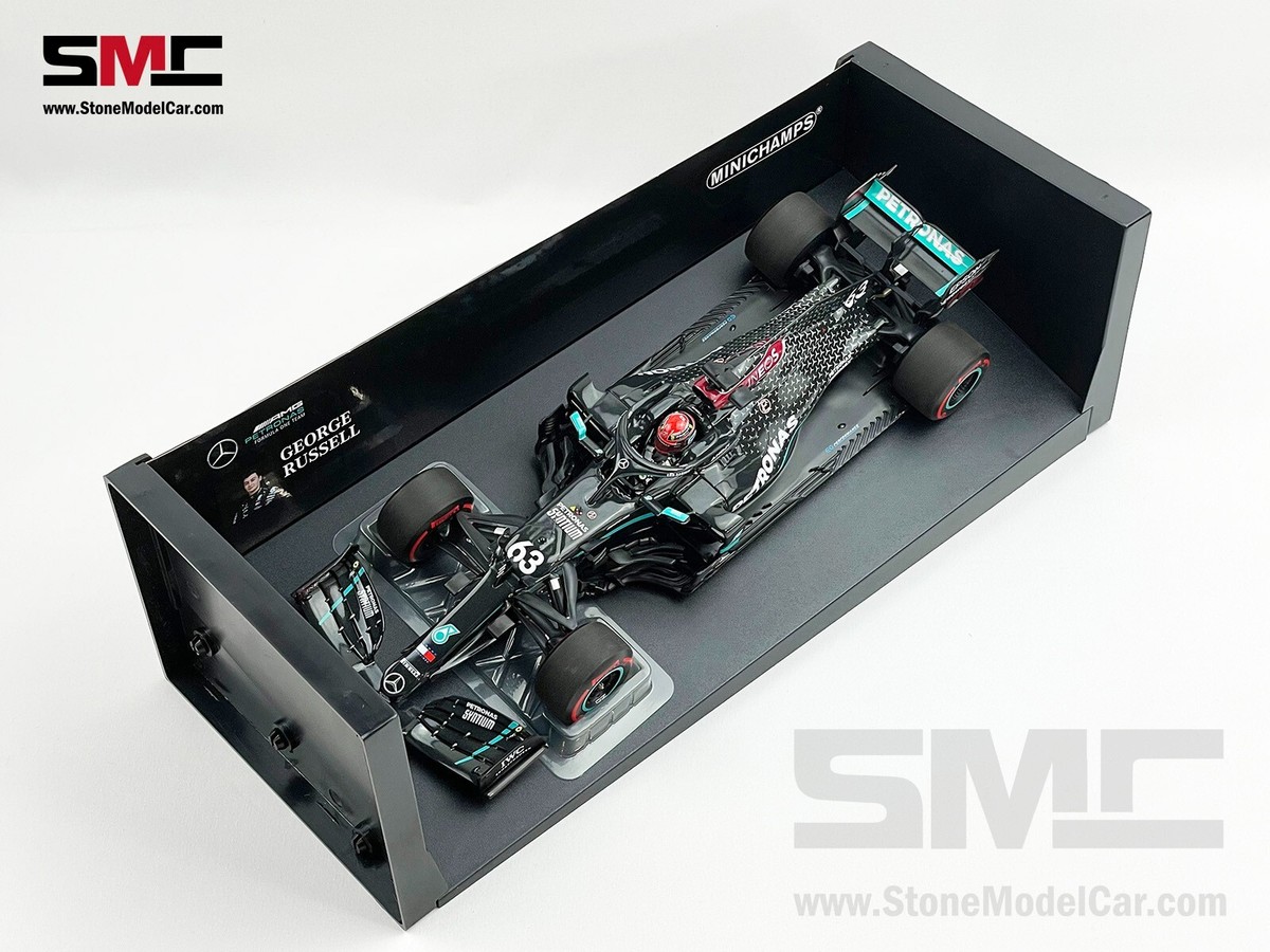 Mercedes F1 W11 EQ Performance 63 F1 Grand Prix de Sakhir 2020 George Russell Spark S6487 - Miniatures Autos Motos