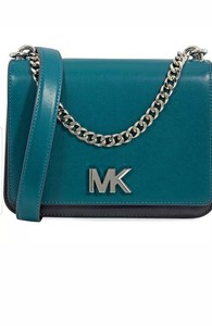 michael kors teal crossbody