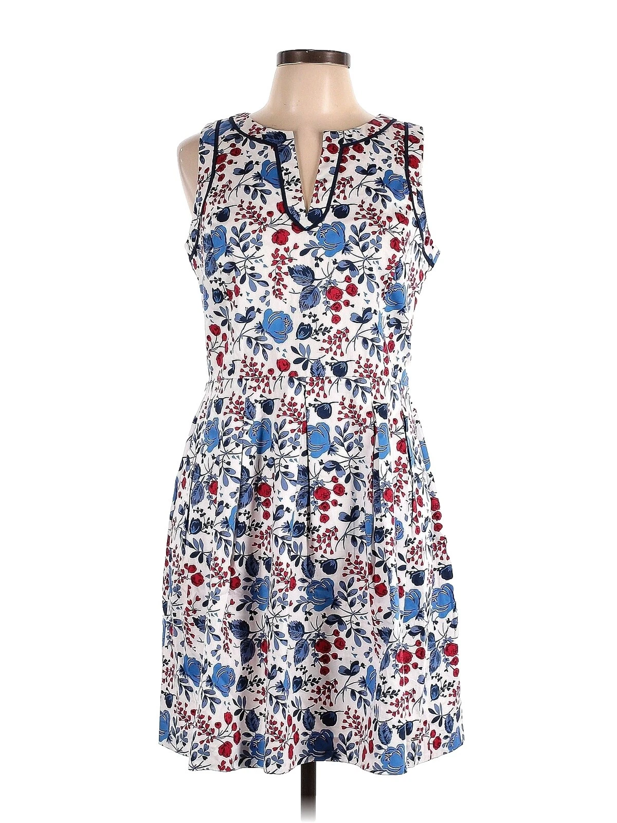 Tommy Hilfiger Cotton Paisley Sleeveless Dresses for Women