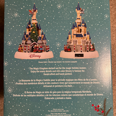 New Disney Animated Holiday Christmas Castle with Lights & Holiday Music  Costco 841887128995 | eBay