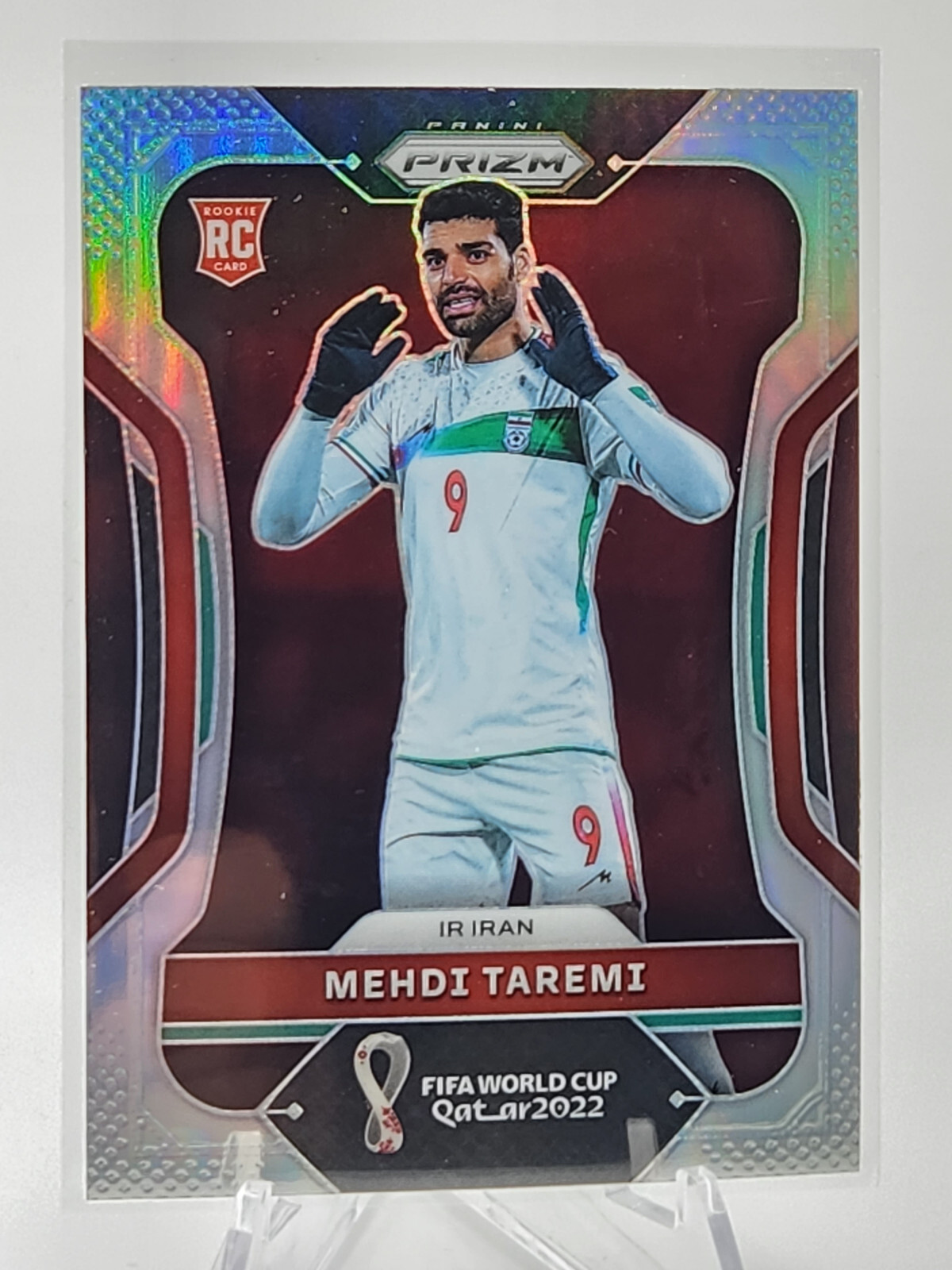 2022 PANINI PRIZM, WORLD CUP, SILVER, #122 MEHDI TAREMI, RC, IRAN