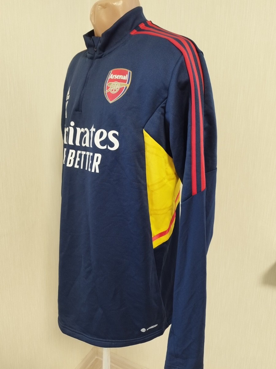 Arsenal London football jersey training ZIP jacket Adidas