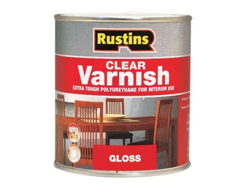 Rustins - Vernis Polyuréthane Brillant Transparent 500ml - Bild 1 von 1