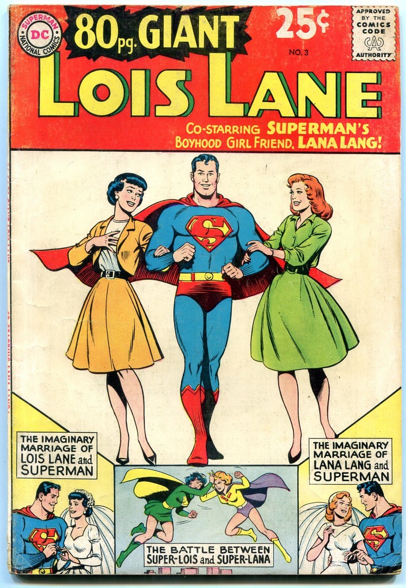 80 Page Giant #3 1964-Lois Lane- Superman- Lana Lang VG | eBay