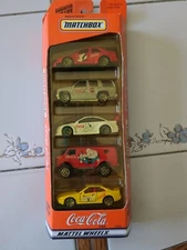  Matchbox Coca-Cola 5-Pack Gift Set Mattel Wheels #35999 New In Box