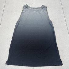 Balera Black Jersey Ombr  Tank Unisex Kids Small New