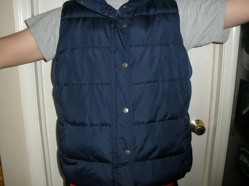 sleeveless jacket navy