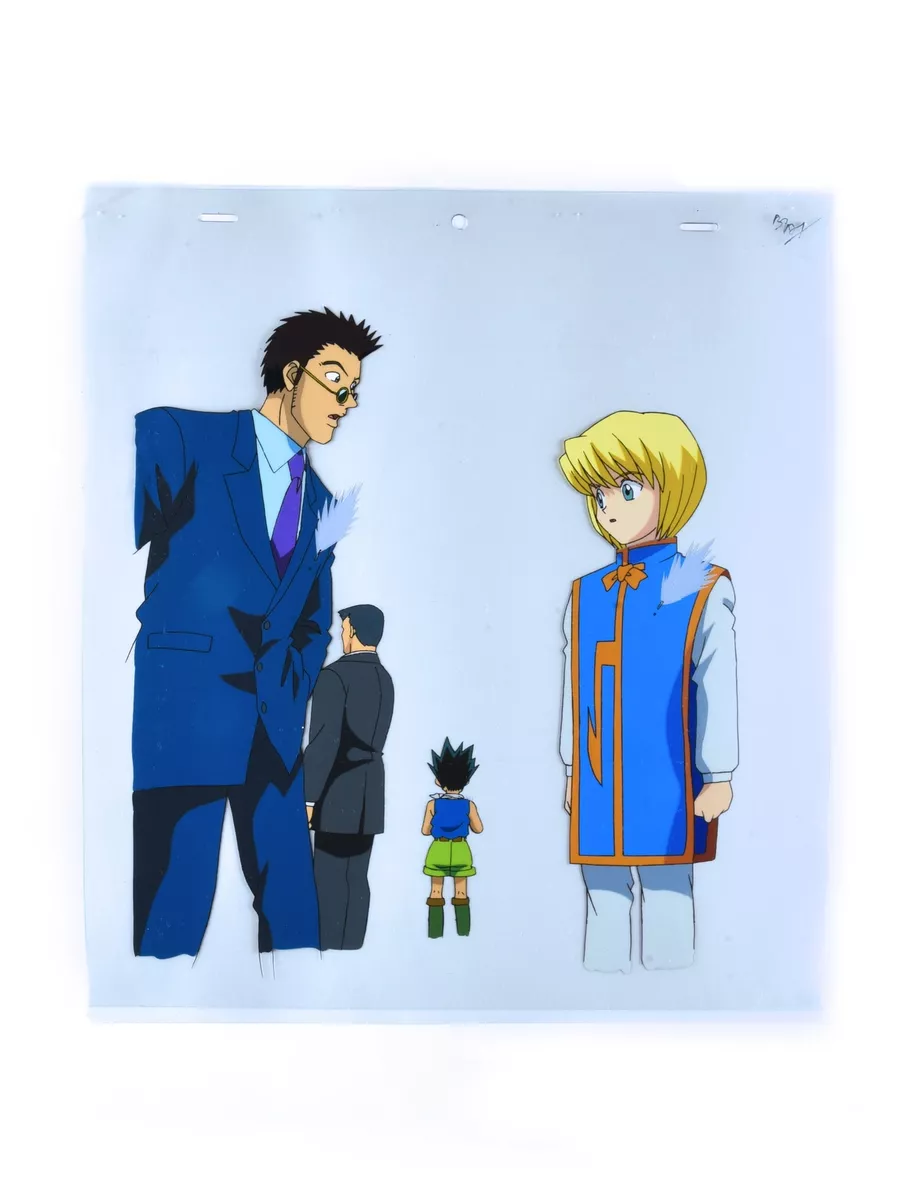 Hunter × Hunter - Kurapika Leorio - Key Master Setup douga production cel  art