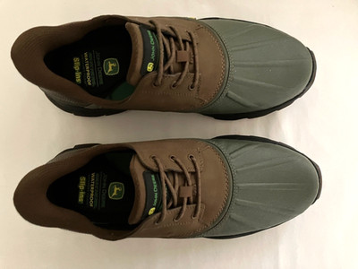 Skechers John Deere Duck Boot Sneaker Men's 10.5 Olive Brown NEW