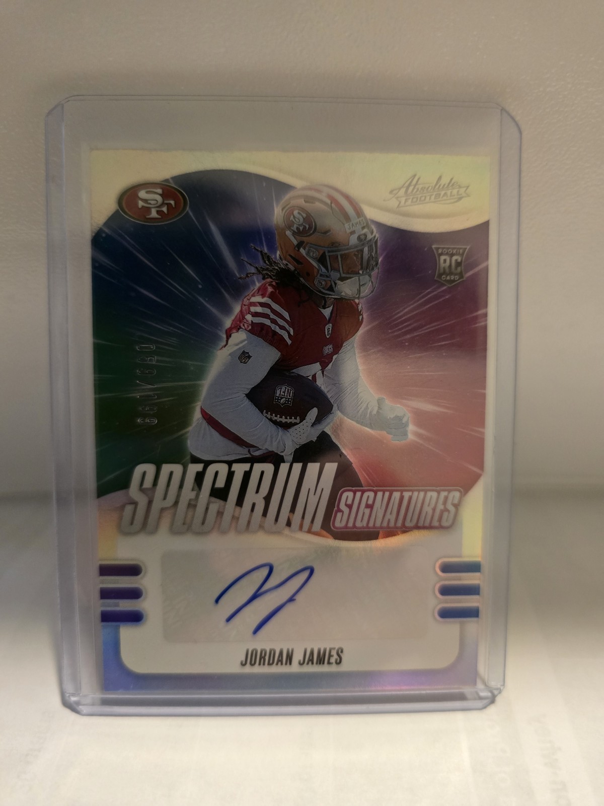 Jordan James Panini Absolute Spectrum Signatures #SPSJJS Base