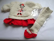NEW Disney Baby Minnie Mouse 2 Pcs Fleece Set ~ Size Newborn ~ Retail $34.99