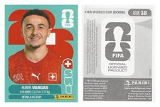 2026 Panini FIFA World Cup SUI18 Rubén Vargas Switzerland Sticker, LATAM
