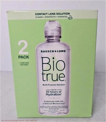 Biotrue Contact Lens Solution - 20 fl oz - Lens Case Included