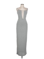 Fashion Nova Women Gray Cocktail Dress L