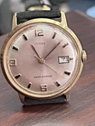 Vintage 1969 Timex Champagne Dial Marlin - Hand Wind Watch - Refurbished