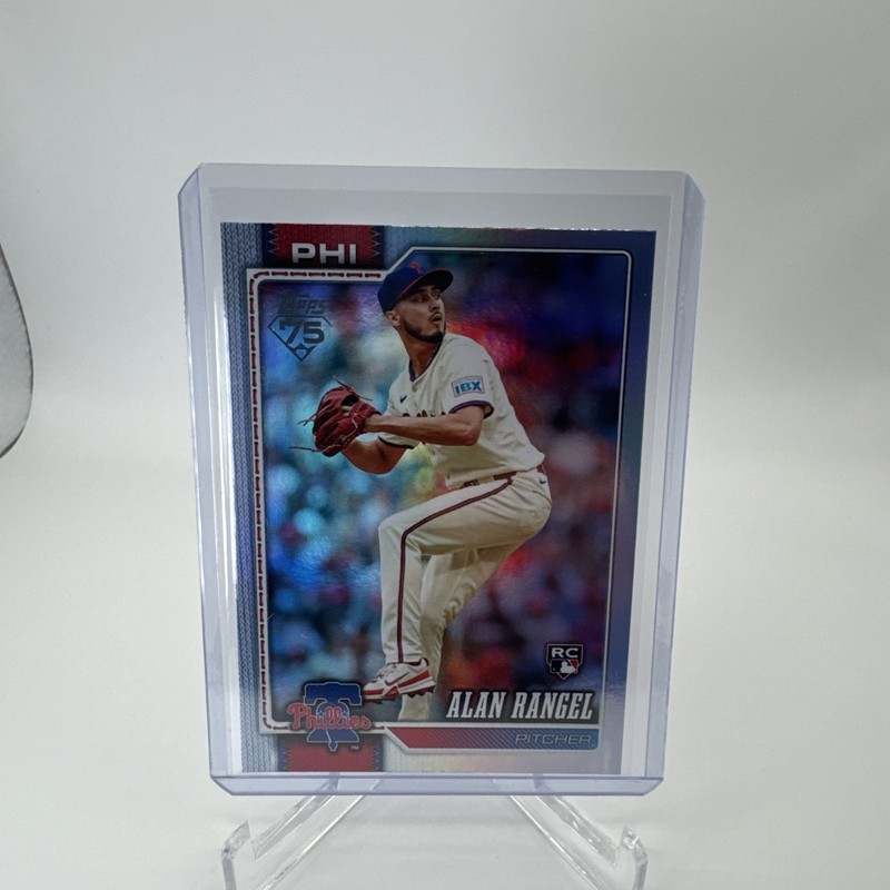 2026 Topps Series 2 #572 Alan Rangel Rainbow Foil Rookie RC