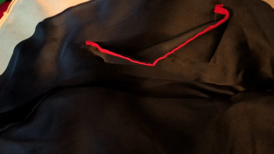 Bolso de Mano Tommy Hilfiger Vintage Rojo Blanco Azul Lona Playa Viaje Grande  Foto 2 de 4