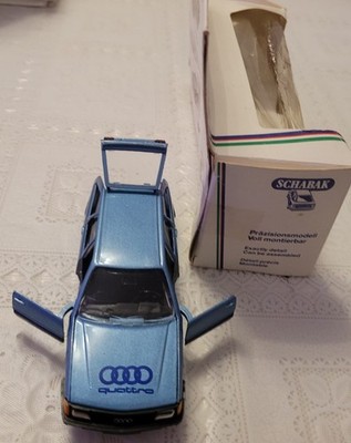 Modellauto Schabak Audi 100 Avant Quattro, 1:43, Made in Germany, New Old Stock