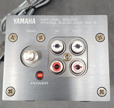 Yamaha HA-5 Natural Sound Phono Equalizer Amplifier Vintage 1989 Japan