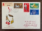 Neat  SWITZERLAND 1955  First Day Cover  FDC Sc# 351-354