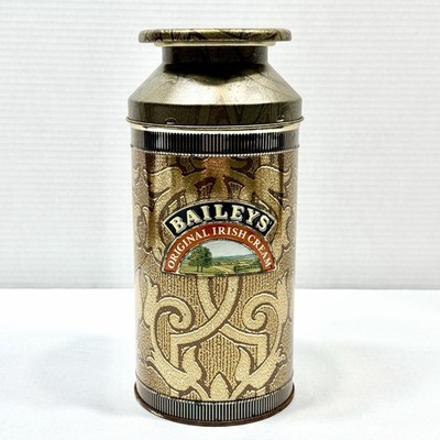 BAILEYS Original  Irish Cream 1992 Empty Tin Canister 750 ml 10'' Ireland
