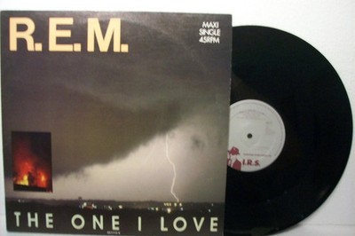12'' R.E.M.---THE ONE I LOVE (NM)